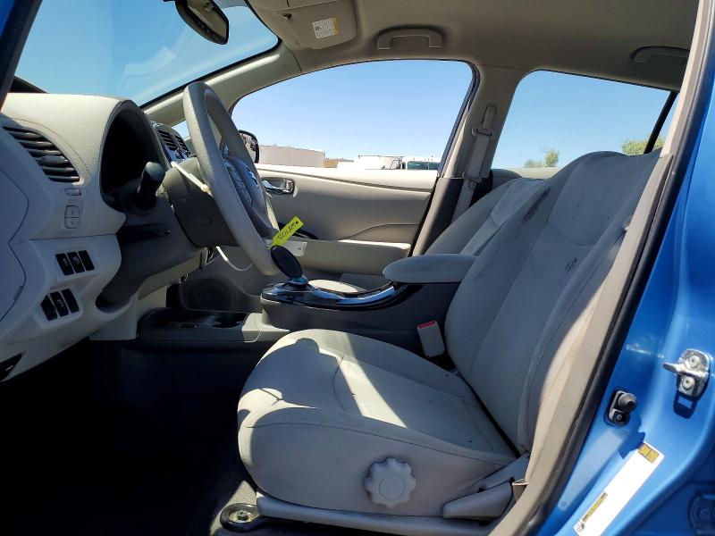 62871756 :رقم المزاد ، JN1AZ0CP2BT002016 vin ، 2011 Nissan Leaf مزاد بيع