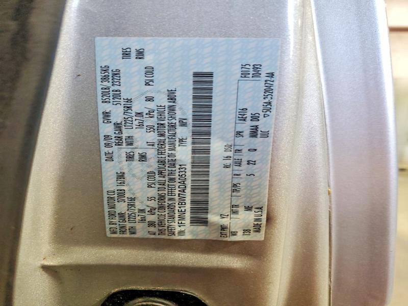 63933666 :رقم المزاد ، 1FMNE1BW7ADA05331 vin ، 2010 Ford Econoline مزاد بيع