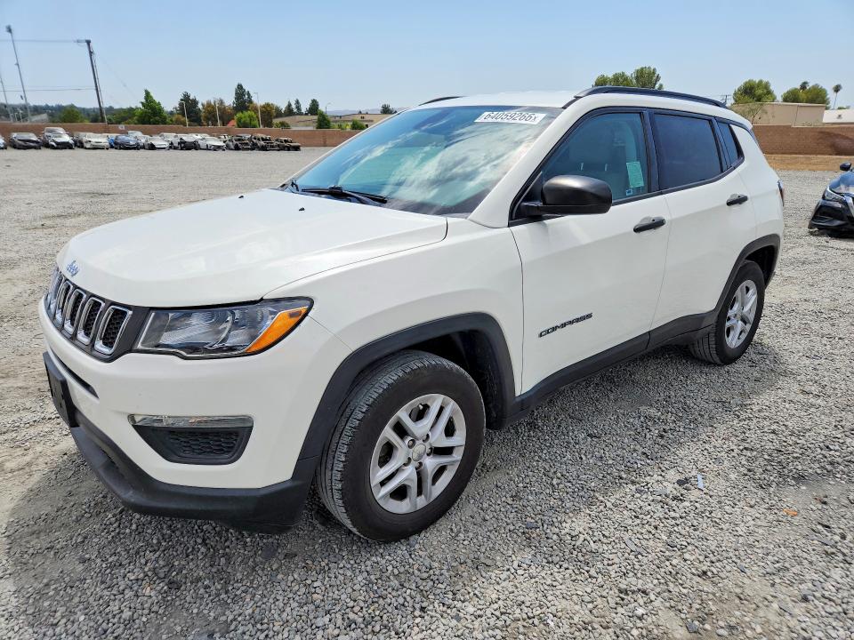 64059266 :رقم المزاد ، 3C4NJCABXJT123586 vin ، 2018 Jeep Compass مزاد بيع