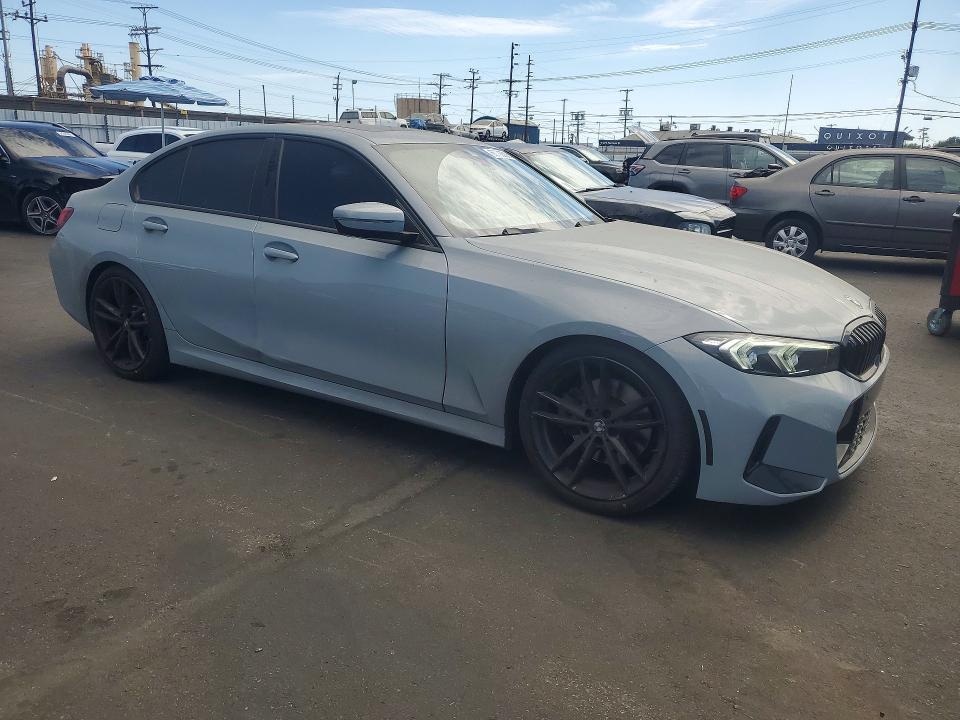 2024 Bmw 330i მანქანა იყიდება აუქციონზე, vin: 3MW69FF01R8E10204, აუქციონის ნომერი: 63733536