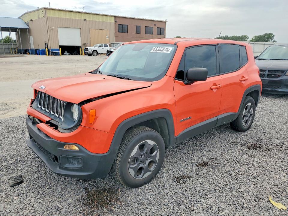 Aukcja sprzedaży 2016 Jeep Renegade, vin: ZACCJBAT2GPD03364, numer aukcji: 65365246