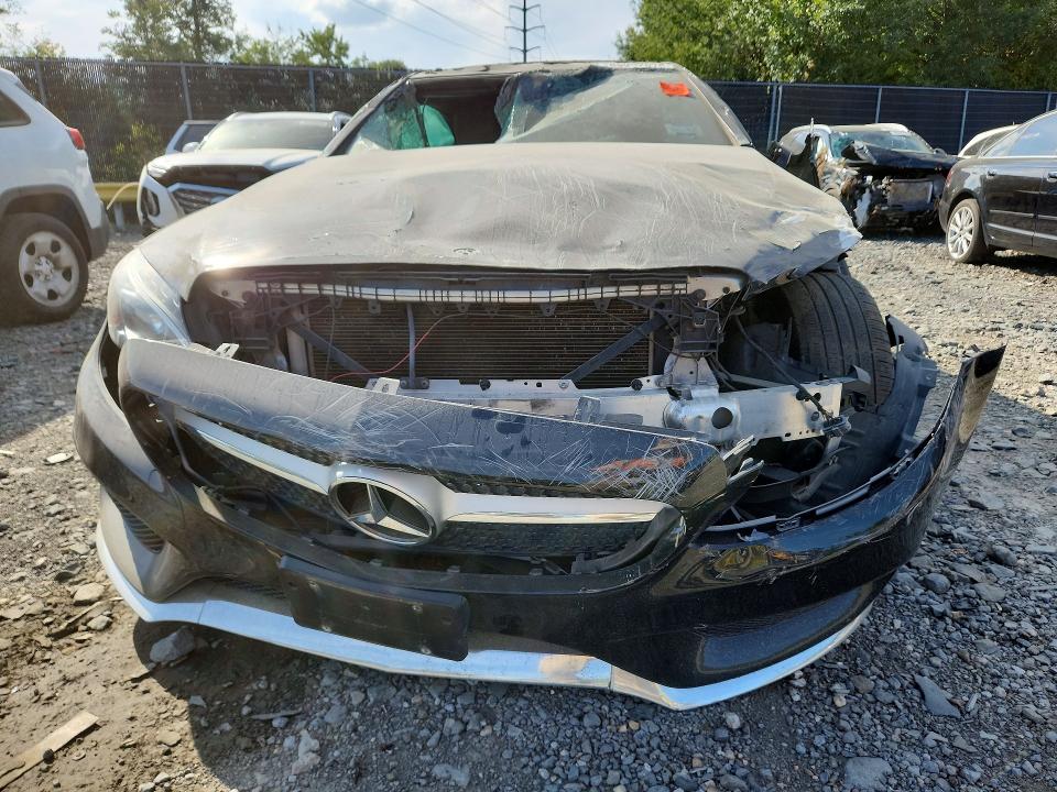 2018 Mercedes-benz C მანქანა იყიდება აუქციონზე, vin: WDDWJ4KB9JF662807, აუქციონის ნომერი: 65052076