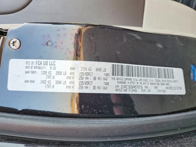 Aukcja sprzedaży 2017 Chrysler Pacifica, vin: 2C4RC1BG9HR576718, numer aukcji: 63925736