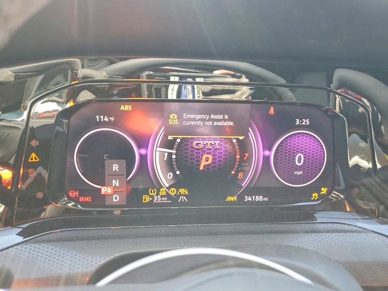 65934566 :رقم المزاد ، WVW987CD9NW212567 vin ، 2022 Volkswagen Gti مزاد بيع