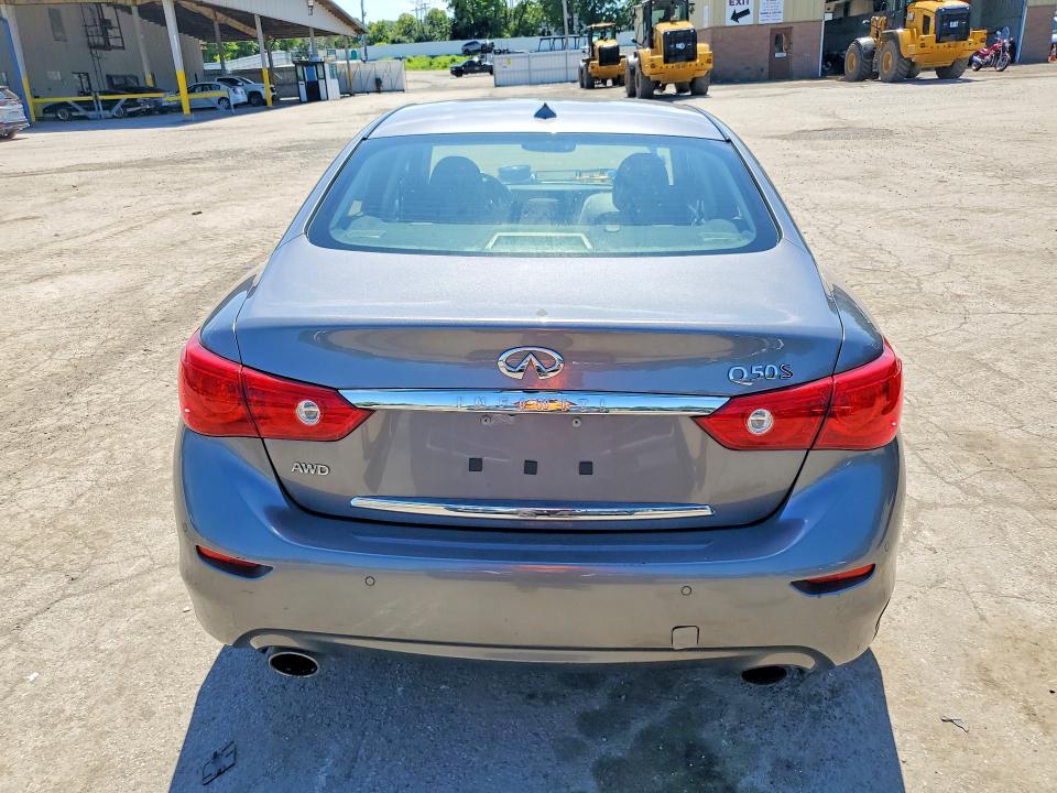 2015 Infiniti Q50 მანქანა იყიდება აუქციონზე, vin: JN1BV7AR6FM415649, აუქციონის ნომერი: 63391666