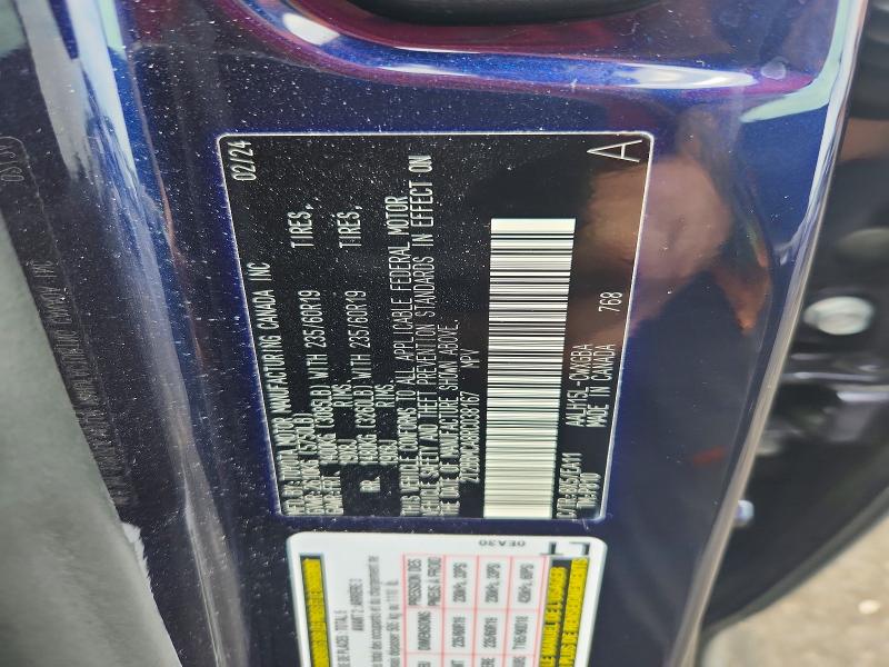 2024 Lexus Rx 350h მანქანა იყიდება აუქციონზე, vin: 2T2BBMCA8RC038167, აუქციონის ნომერი: 65876386