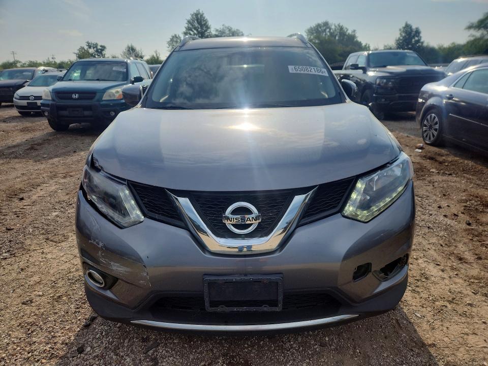 Aukcja sprzedaży 2016 Nissan Rogue, vin: KNMAT2MT7GP735295, numer aukcji: 65082186