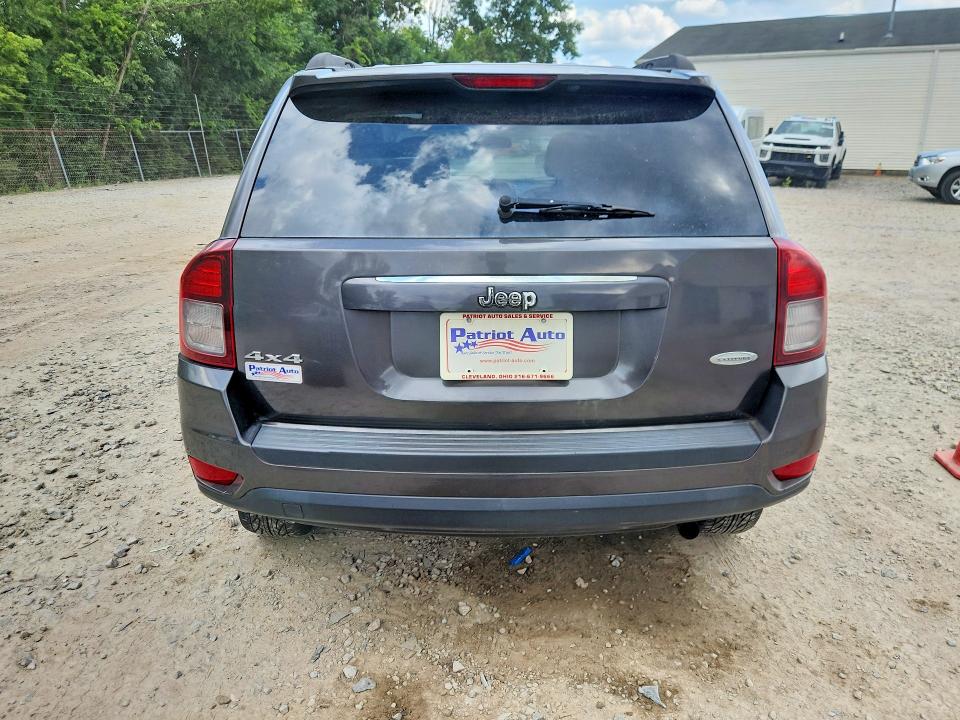2015 Jeep Compass მანქანა იყიდება აუქციონზე, vin: 1C4NJDEBXFD145021, აუქციონის ნომერი: 63764926