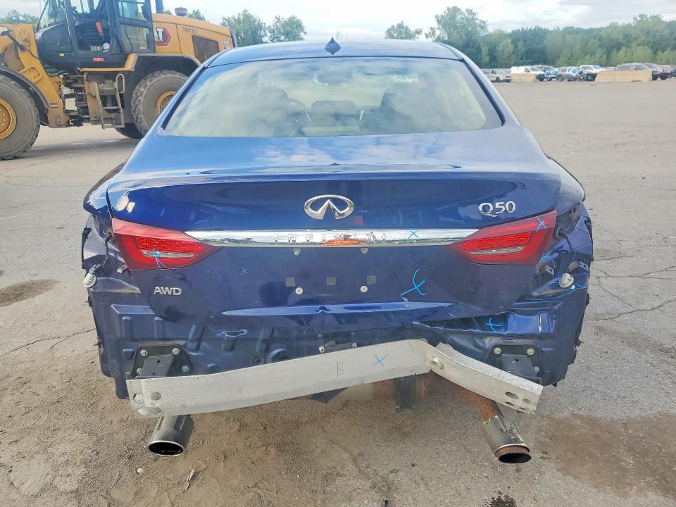 64002886 :رقم المزاد ، JN1EV7BR4NM341478 vin ، 2022 Infiniti Q50 مزاد بيع