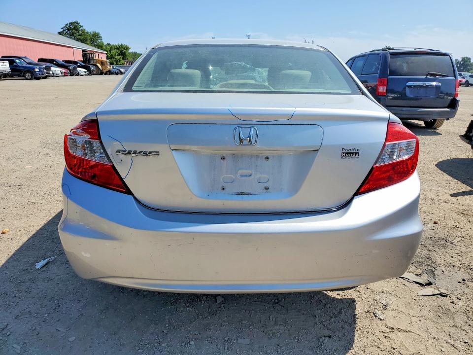 Продажа на аукционе авто 2012 Honda Civic, vin: 2HGFB2F44CH117592, номер лота: 65910026