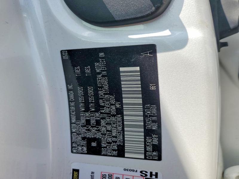 Продаж на аукціоні авто 2022 Lexus Nx, vin: 2T2GGCEZ4NC003804, номер лоту: 63513096