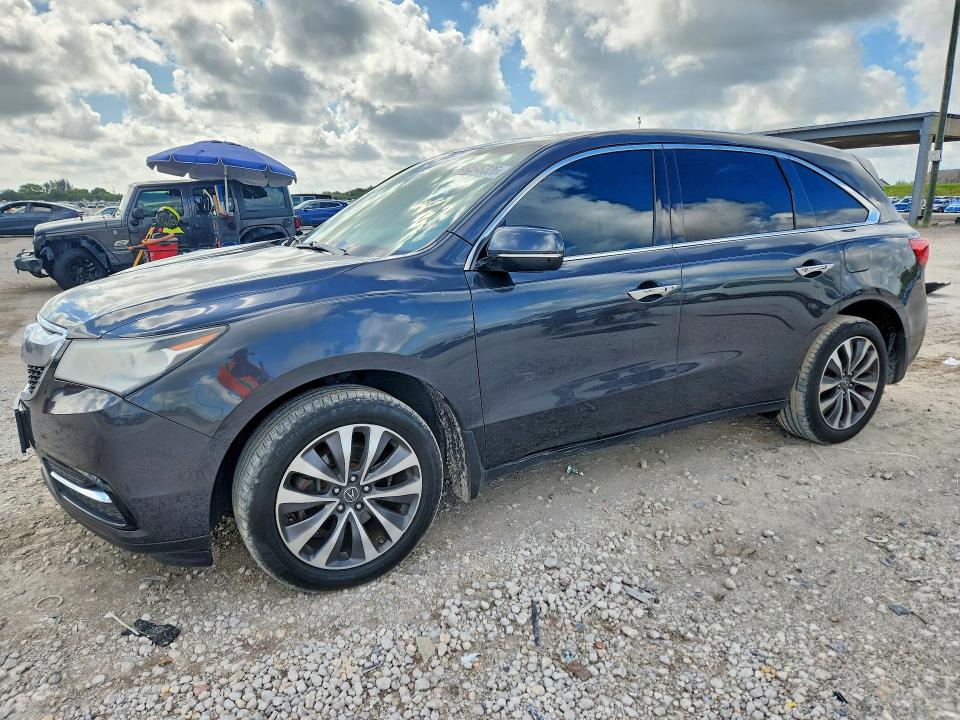 Auction sale of the 2016 Acura Mdx, vin: 5FRYD4H47GB024750, lot number: 64646326