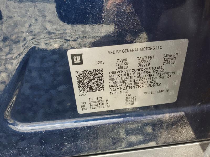 Продаж на аукціоні авто 2019 Cadillac Xt4, vin: 1GYFZFR47KF146902, номер лоту: 66354846