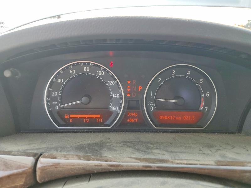 2006 Bmw 750 მანქანა იყიდება აუქციონზე, vin: WBAHN83596DT28199, აუქციონის ნომერი: 63576756