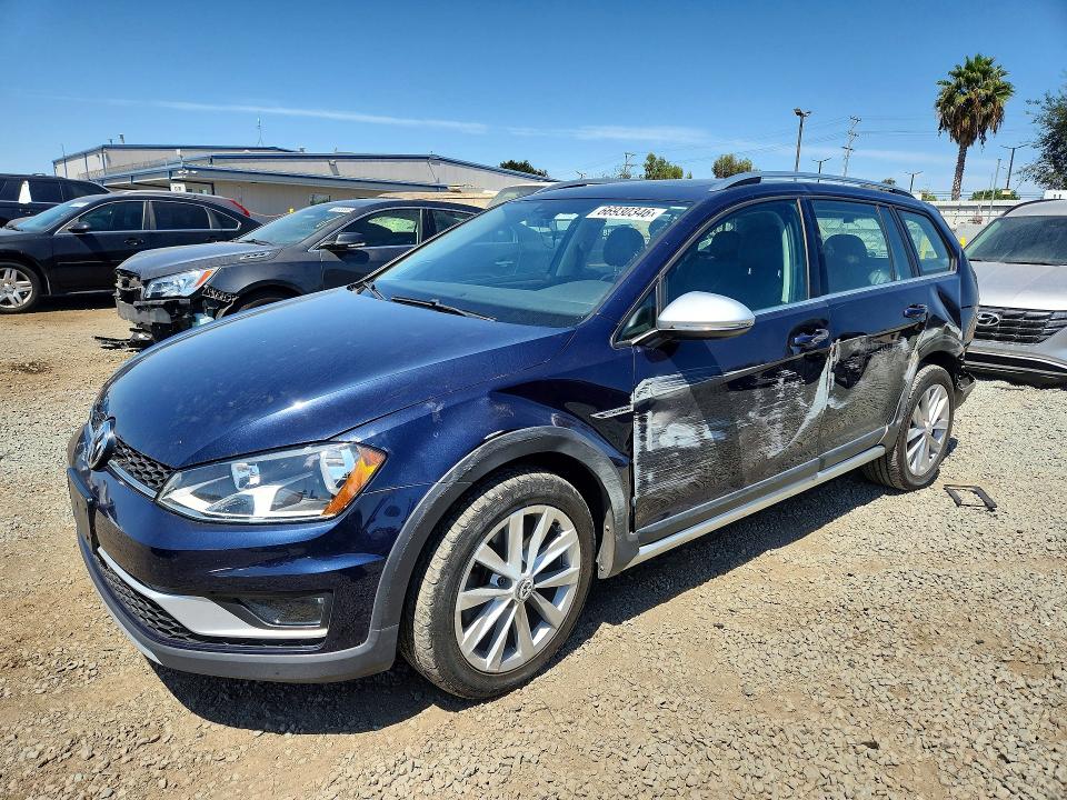 66930346 :رقم المزاد ، 3VWH17AU1HM511250 vin ، 2017 Volkswagen Golf Alltrack مزاد بيع