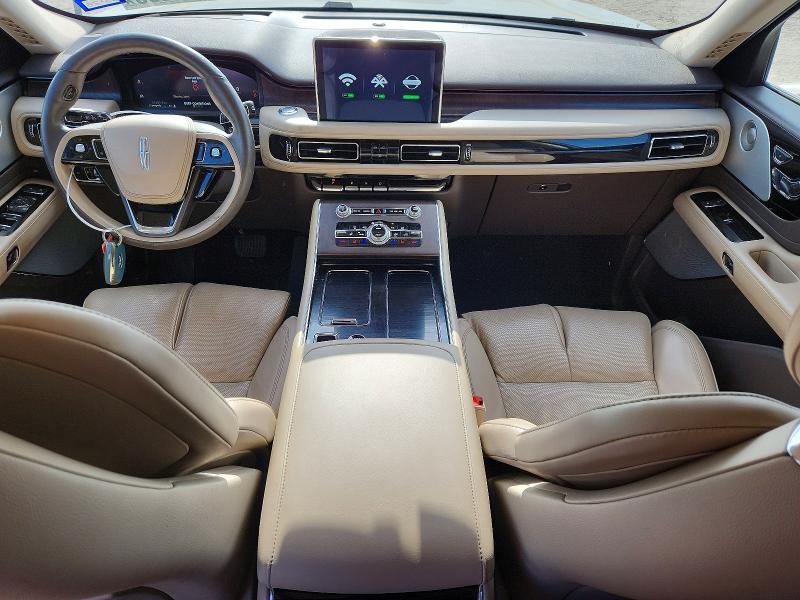 63873256 :رقم المزاد ، 5LM5J7XC7MGL13838 vin ، 2021 Lincoln Aviator مزاد بيع