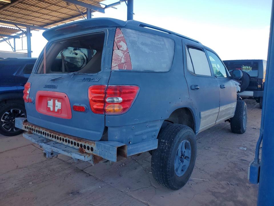 2002 Toyota Sequoia მანქანა იყიდება აუქციონზე, vin: 5TDBT48A22S060477, აუქციონის ნომერი: 65553656