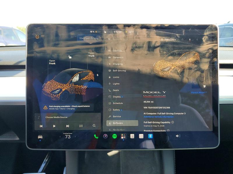 Продаж на аукціоні авто 2022 Tesla Model Y, vin: 7SAYGDEF2NF312366, номер лоту: 63597616