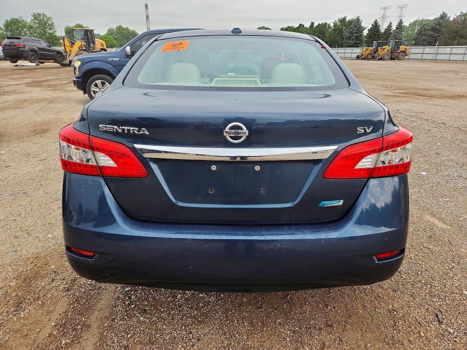 2014 Nissan Sentra მანქანა იყიდება აუქციონზე, vin: 3N1AB7AP8EL616920, აუქციონის ნომერი: 64608776
