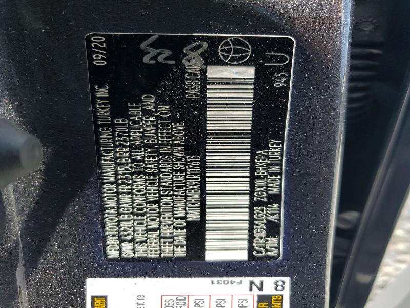 Продажа на аукционе авто 2020 Toyota C-hr, vin: NMTKHMBX9LR117613, номер лота: 64602386