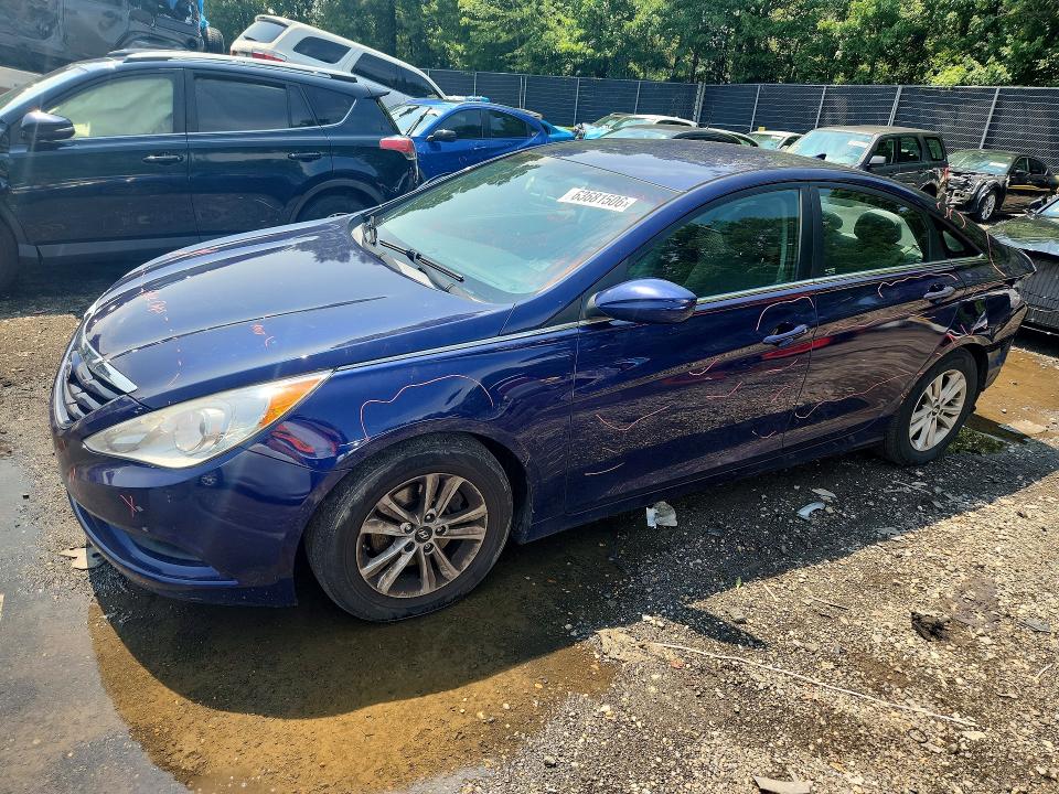 2013 Hyundai Sonata მანქანა იყიდება აუქციონზე, vin: 5NPEB4AC5DH705806, აუქციონის ნომერი: 63681506