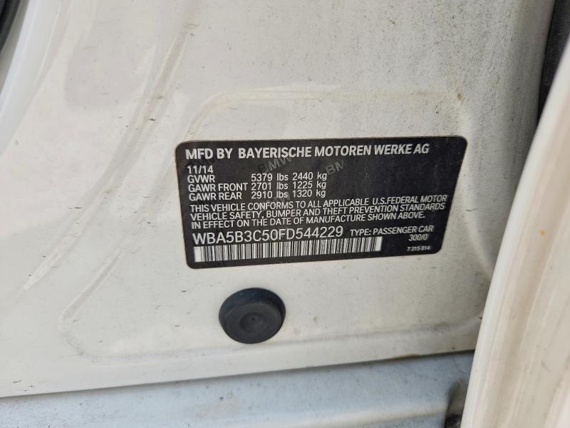 Продаж на аукціоні авто 2015 Bmw 535, vin: WBA5B3C50FD544229, номер лоту: 64235256
