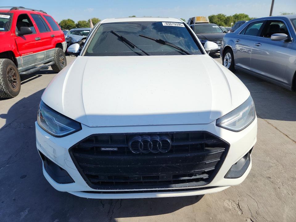 2021 Audi A4 მანქანა იყიდება აუქციონზე, vin: WAUABAF46MA053684, აუქციონის ნომერი: 65079596
