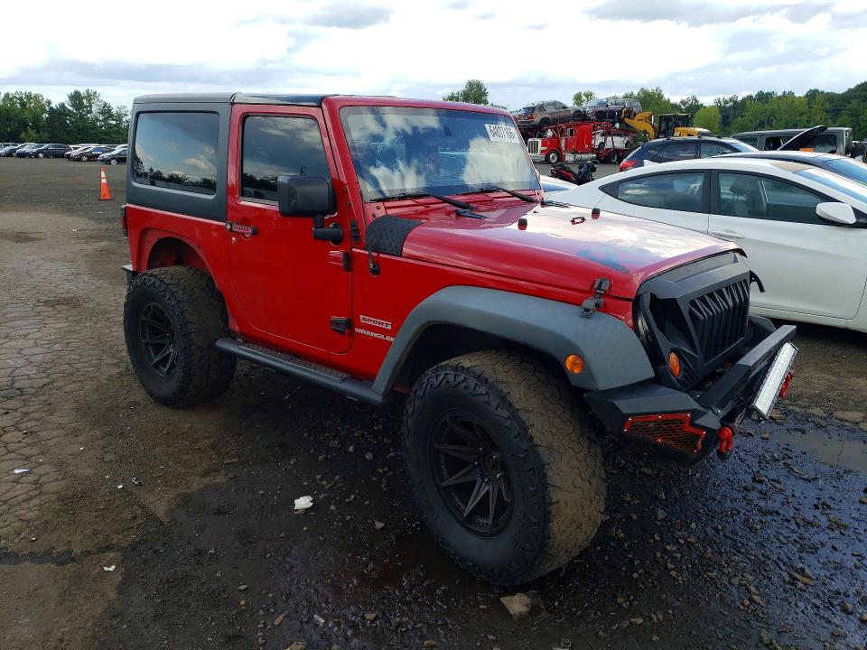 2012 Jeep Wrangler მანქანა იყიდება აუქციონზე, vin: 1C4AJWAG2CL185493, აუქციონის ნომერი: 64837166