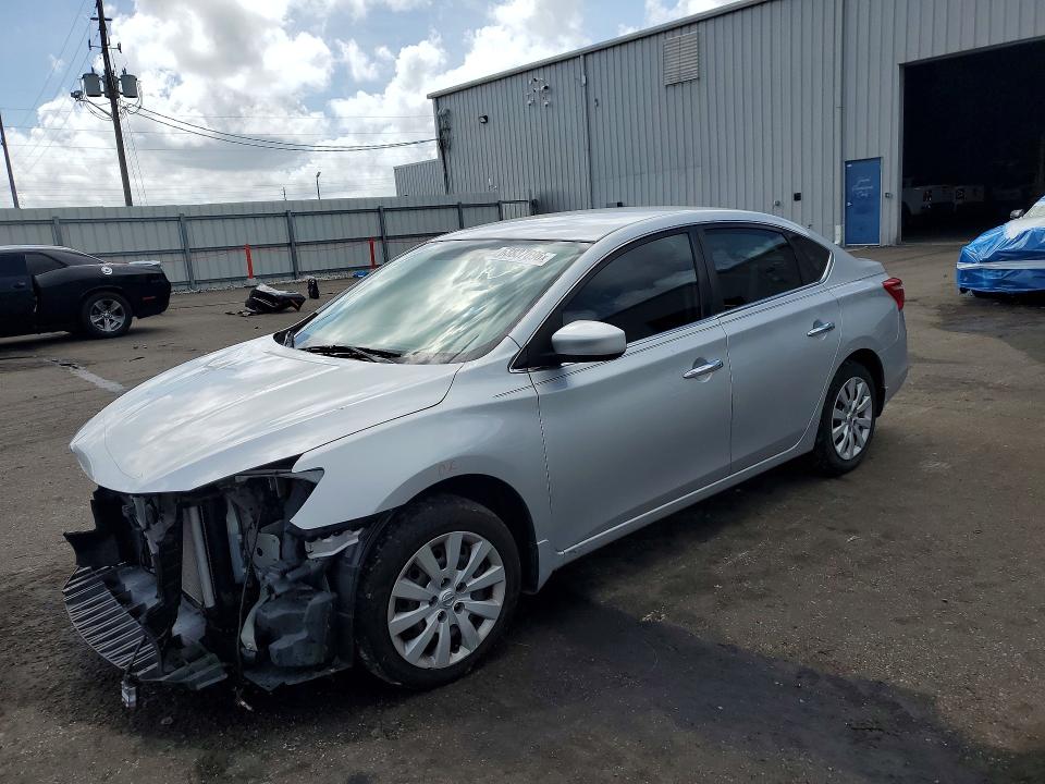 63837696 :رقم المزاد ، 3N1AB7AP0KY454778 vin ، 2019 Nissan Sentra مزاد بيع