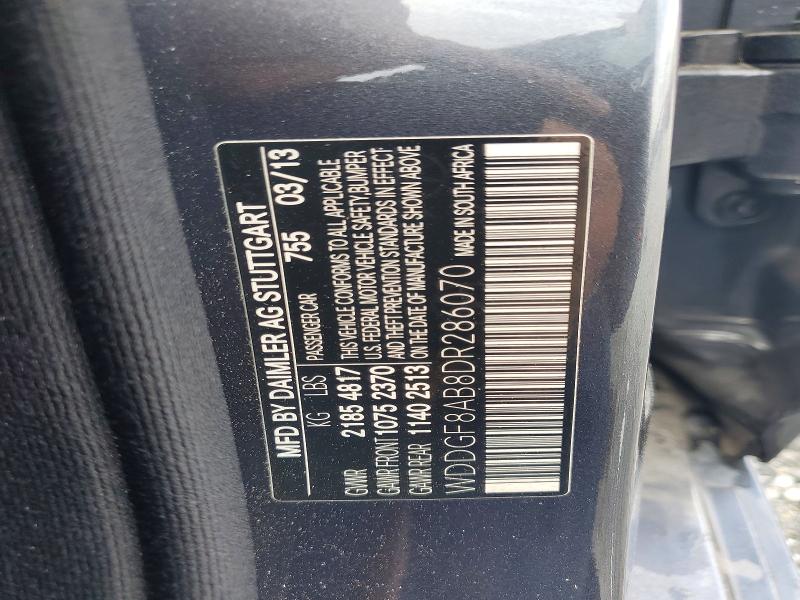 Aukcja sprzedaży 2013 Mercedes-benz C, vin: WDDGF8AB8DR286070, numer aukcji: 66460616