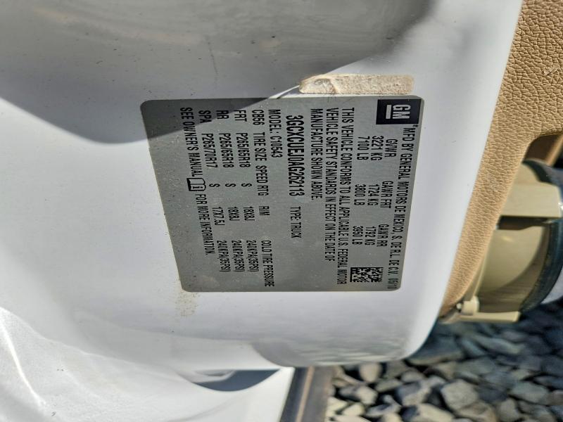 Auction sale of the 2010 Chevrolet Silverado, vin: 3GCXCUEJ0AG262113, lot number: 66768436