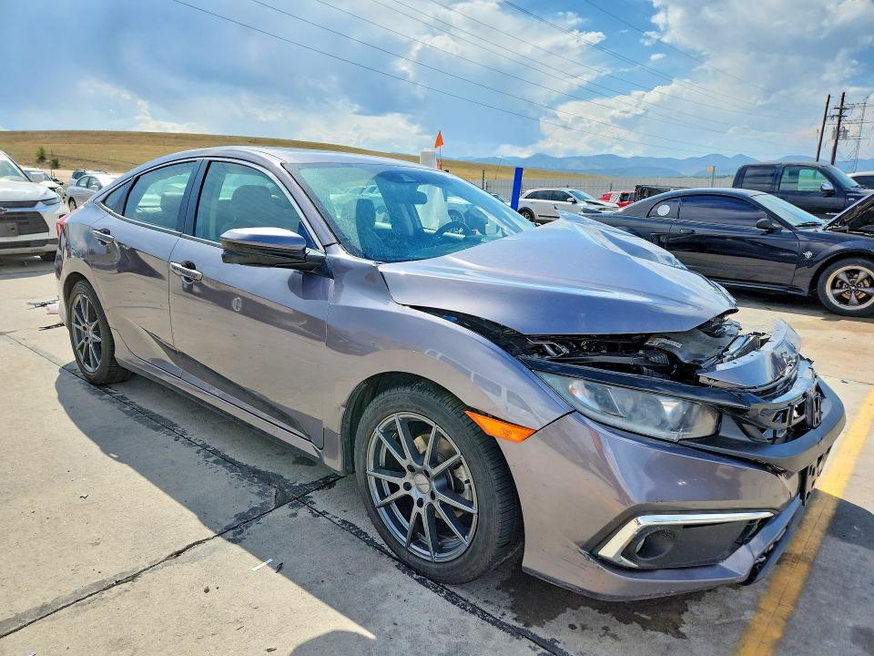 65948876 :رقم المزاد ، 19XFC1F74LE022185 vin ، 2020 Honda Civic مزاد بيع