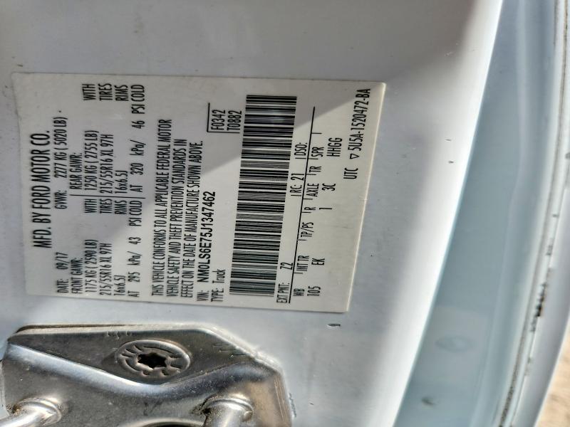 Aukcja sprzedaży 2018 Ford Transit Connect, vin: NM0LS6E75J1347462, numer aukcji: 65462866