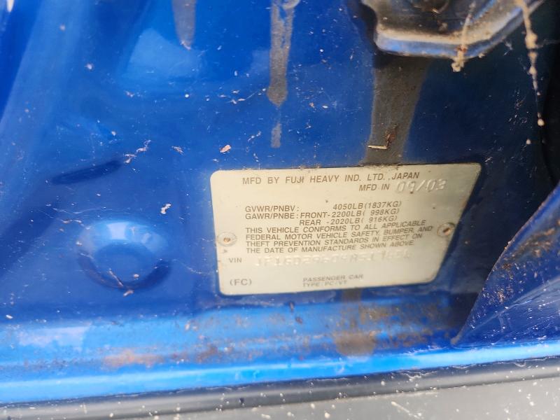 Продаж на аукціоні авто 2004 Subaru Impreza, vin: JF1GD29604H517656, номер лоту: 63416846