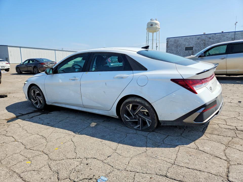 2025 Hyundai Elantra Hybrid მანქანა იყიდება აუქციონზე, vin: KMHLM4DJ2SU148623, აუქციონის ნომერი: 64626056