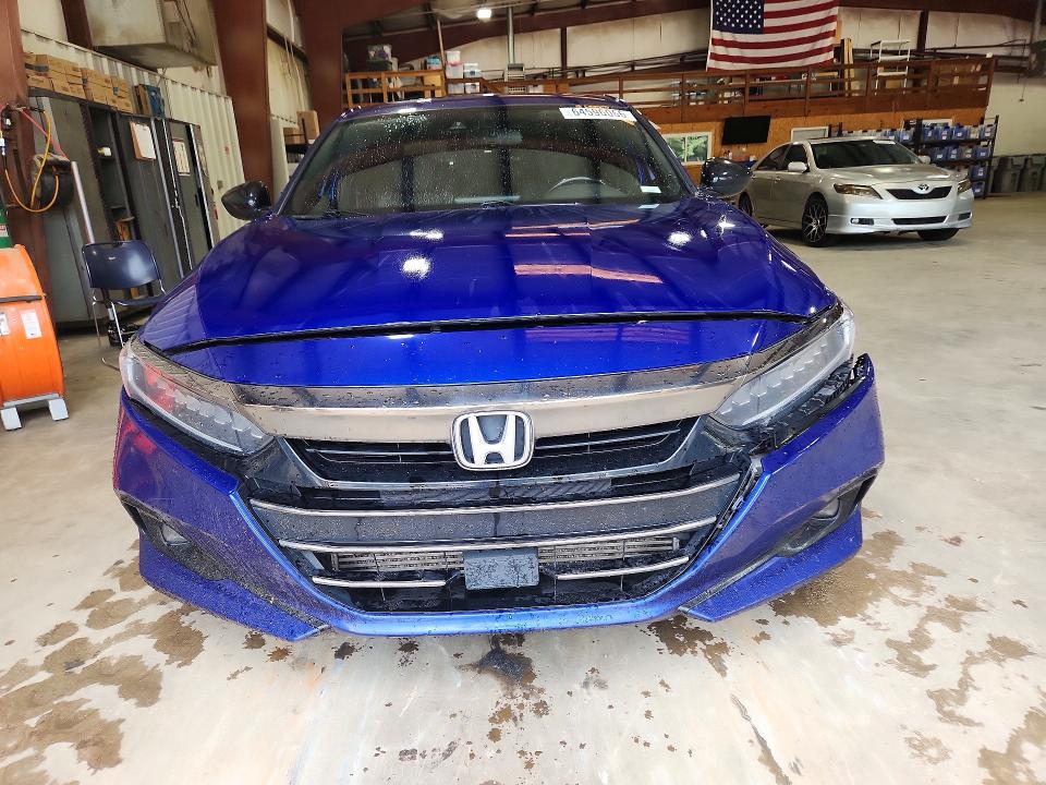 Auction sale of the 2021 Honda Accord, vin: 1HGCV2F30MA004501, lot number: 64596066