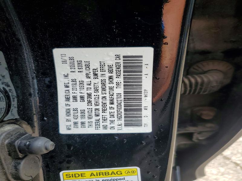Aukcja sprzedaży 2013 Honda Accord, vin: 1HGCR2F83DA227938, numer aukcji: 64603586