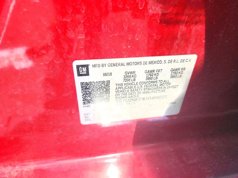 Aukcja sprzedaży 2018 Gmc Sierra, vin: 3GTU2NEC9JG456023, numer aukcji: 66360976
