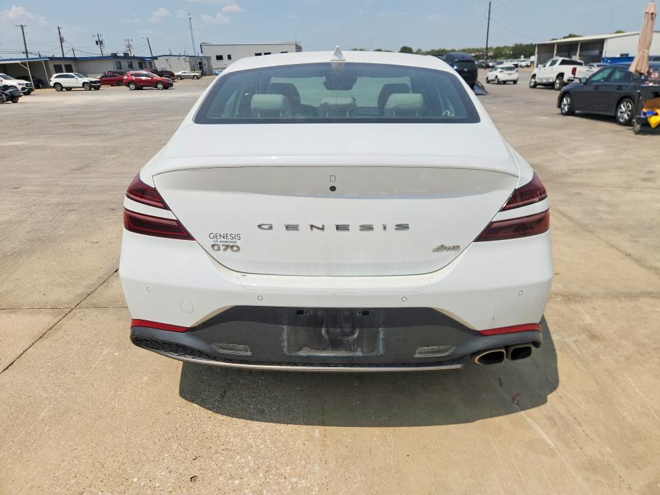 63416946 :رقم المزاد ، KMTG34TA5PU112315 vin ، 2023 Genesis G70 مزاد بيع