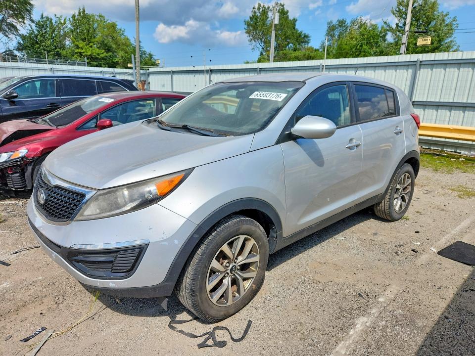 65593176 :رقم المزاد ، KNDPB3AC2E7557090 vin ، 2014 Kia Sportage مزاد بيع