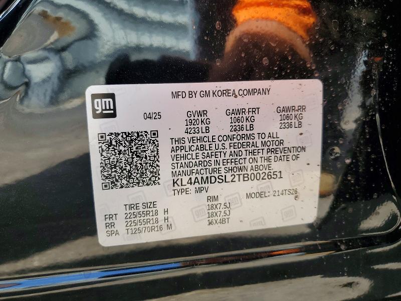 Aukcja sprzedaży 2026 Buick Encore Gx, vin: KL4AMDSL2TB002651, numer aukcji: 66744796