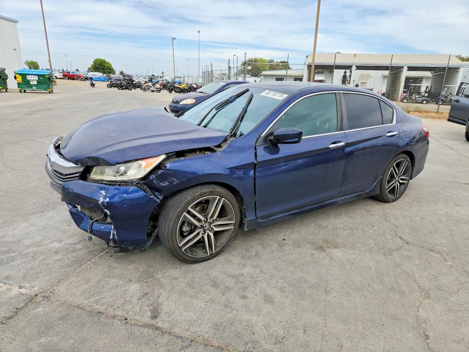Auction sale of the 2016 Honda Accord, vin: 1HGCR2F66GA144605, lot number: 65710776