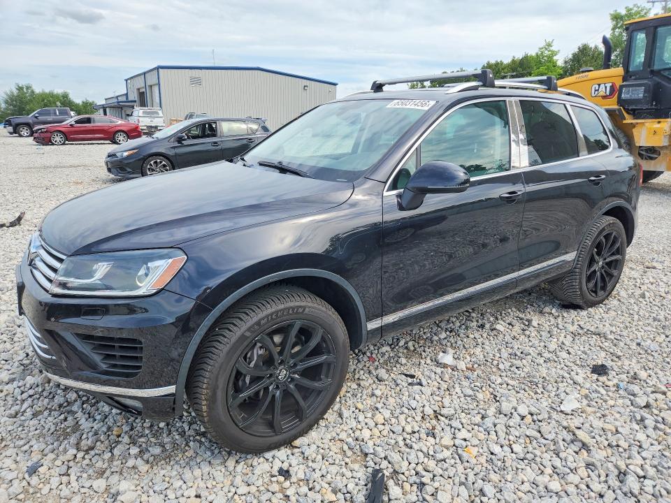 2016 Volkswagen Touareg მანქანა იყიდება აუქციონზე, vin: WVGEF9BP2GD001412, აუქციონის ნომერი: 65031456