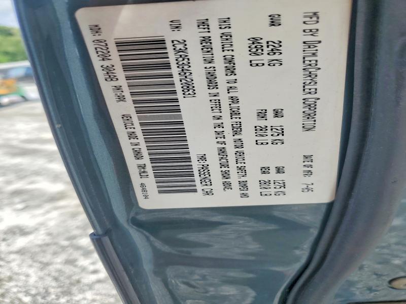 Aukcja sprzedaży 2006 Chrysler 300, vin: 2C3KA53G46H208631, numer aukcji: 63553796
