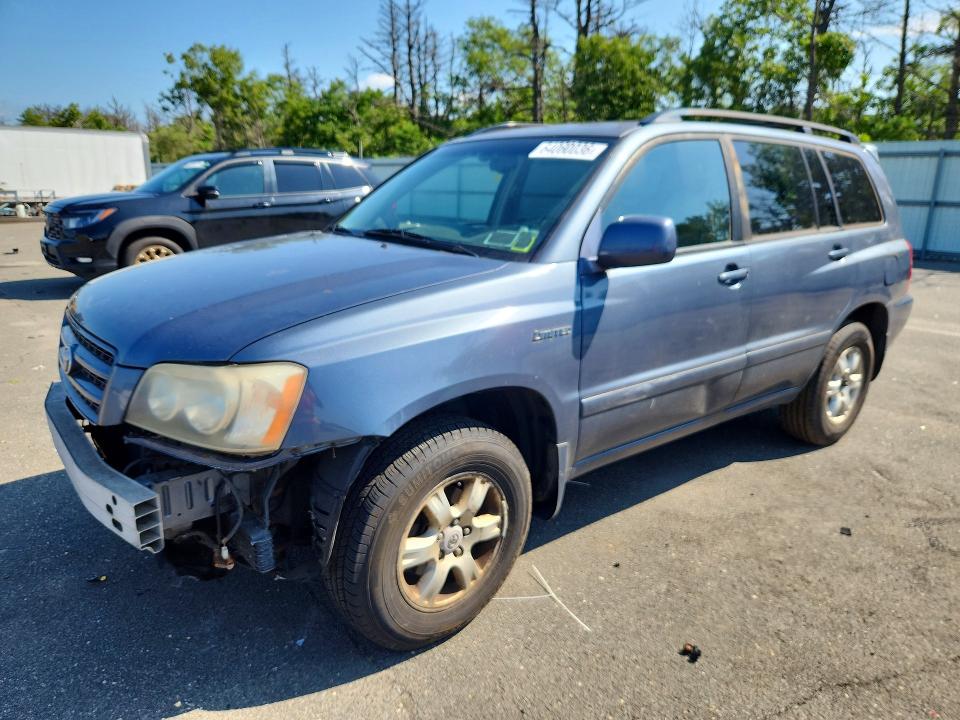 2002 Toyota Highlander მანქანა იყიდება აუქციონზე, vin: JTEHF21A420086139, აუქციონის ნომერი: 64060036