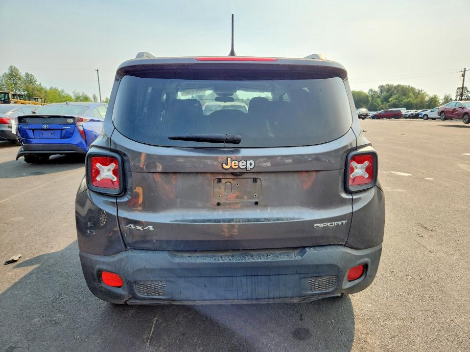 Продажа на аукционе авто 2017 Jeep Renegade, vin: ZACCJBAB9HPF23240, номер лота: 66478906