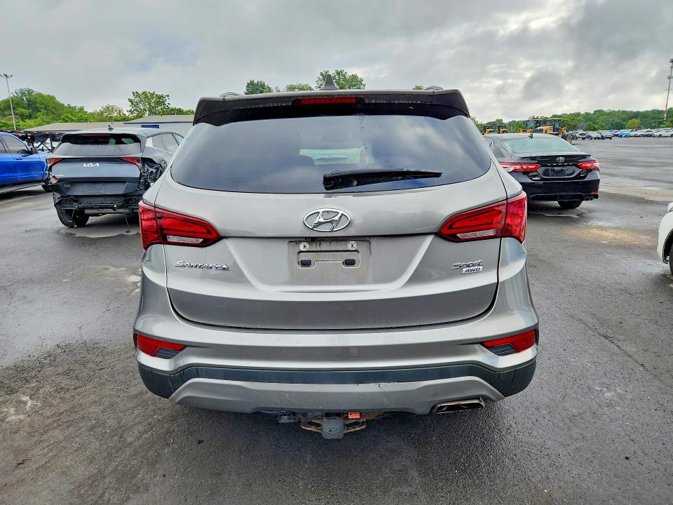 2018 Hyundai Santa Fe Sport მანქანა იყიდება აუქციონზე, vin: 5NMZUDLBXJH058019, აუქციონის ნომერი: 64987996