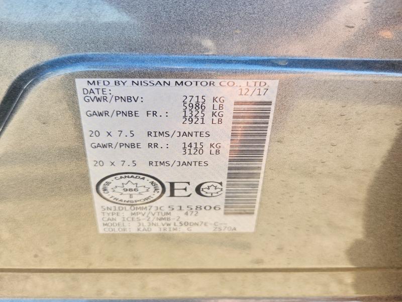 Продажа на аукционе авто 2018 Infiniti Qx60, vin: 5N1DL0MM7JC515806, номер лота: 66251256