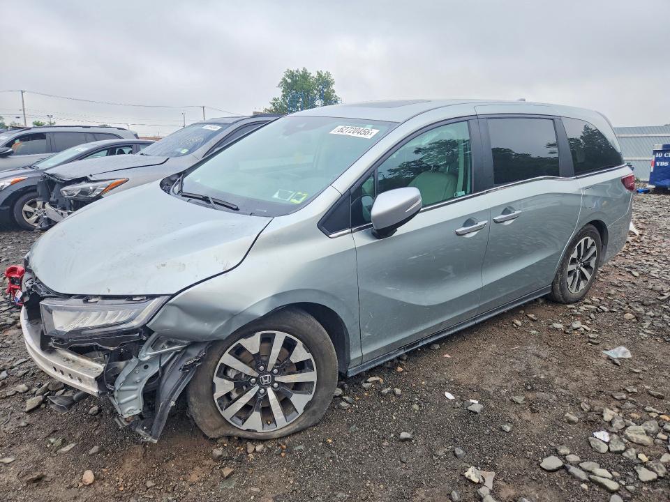 Auction sale of the 2025 Honda Odyssey, vin: 5FNRL6H69SB067646, lot number: 62720456