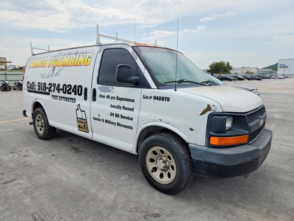 2010 Chevrolet Express G1500 მანქანა იყიდება აუქციონზე, vin: 1GCUGADX0A1128518, აუქციონის ნომერი: 64299866